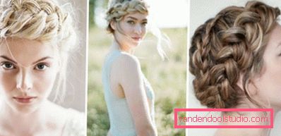 Hairstyle Basket tytöille ja naisille - valokuva askel askeleelta